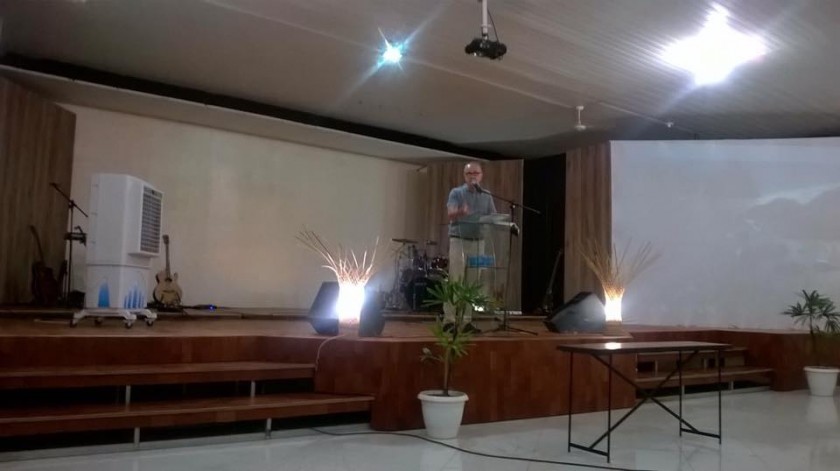 Palestra " Repensar a fé para uma vida melhor". Igreja Betesda em Picos-PI. foto: arquivo pessoal